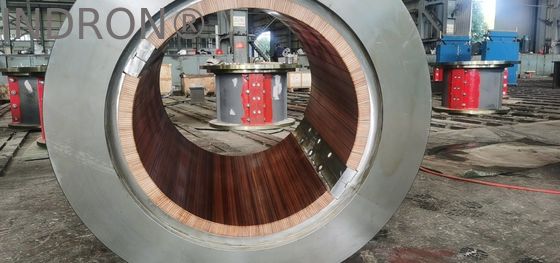 Industrieel gesmeerd met water gelamineerde houten schachtlagers op maat voor productie